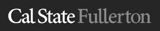 Logo image for Cal State Fullerton.